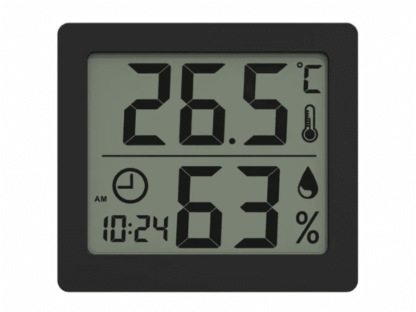 RELOJ DE MESA DIGITAL DE HUMEDAD Y TEMPERATURA