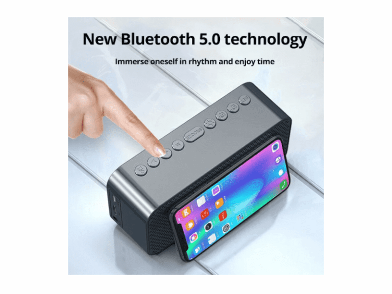 RELOJ DIGITAL LED CON ALTAVOZ - Imagen 3