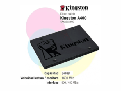 DISCO DURO INTERNO SSD SATA 240GB KINGSTON - Imagen 4