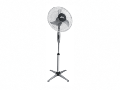 VENTILADOR PEDESTAL HECRSF-16B1 GRIS HOME ELEMENTS