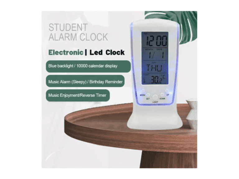 RELOJ DESPERTADOR SQUARE 510