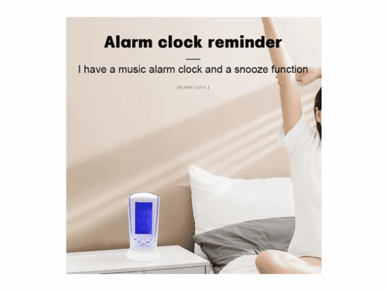 RELOJ DESPERTADOR SQUARE 510