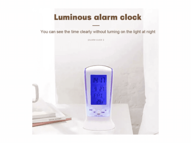 RELOJ DESPERTADOR SQUARE 510